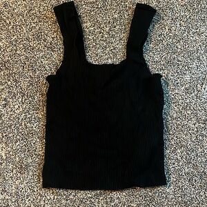 Abercrombie stretchy square neck sweater tank
